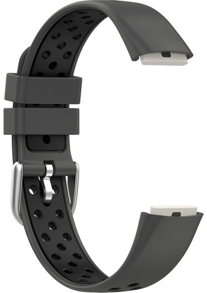 Fit Luxe Silikon Kayış Fitbit Luxe Antrasit Siyah Siyah (Yurt Dışından)