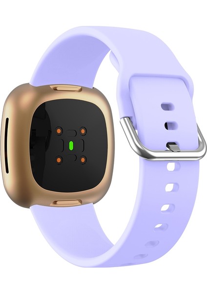 Fit Versa 3 Silikon Kordonlu Saat Lavanta Moru Için (Yurt Dışından) fırsatları