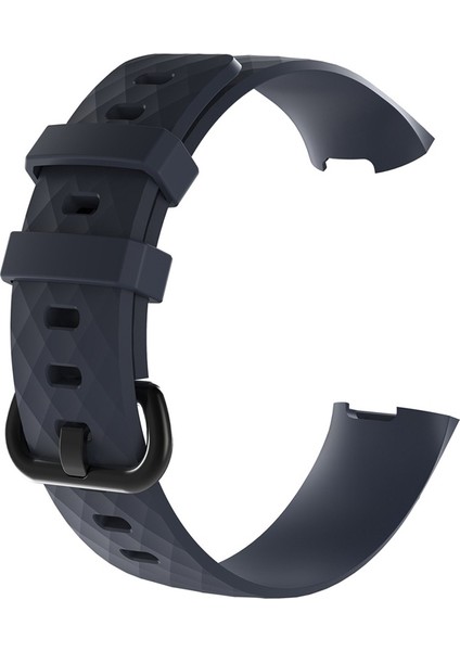 Fitbit Charge 4 Için Silikon Saat Bandı Küçük Boyut: 190*18MM Lacivert (Yurt Dışından) fiyatları