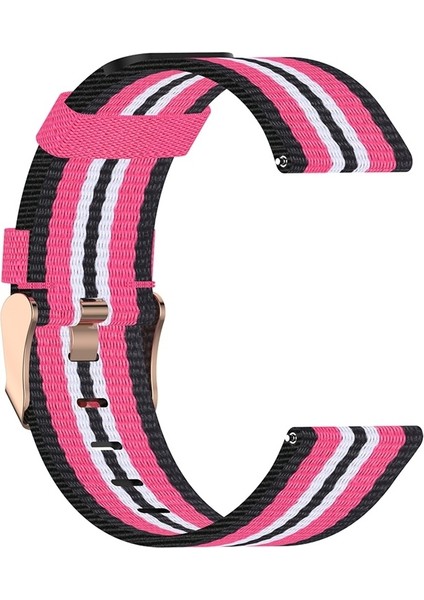 Galaxy Watch 3 41MM Siyah Pembe Için Kayış (Yurt Dışından)
