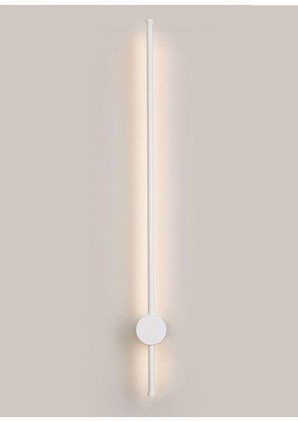 Modern metal duvar aplikı, elektrikli, beyaz gövde, G9 duy tipi, şık tasarım modelleri