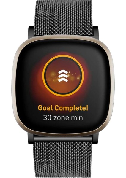 Fit Versa 3 / Sense Siyah Için Metal Saat Kordonu (Yurt Dışından) fiyatları