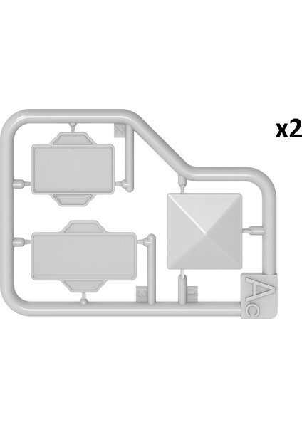 35674 1:35 Fransız Beton Yol Işaretleri 1930-40'LAR. Kuzey ve Doğu modelleri