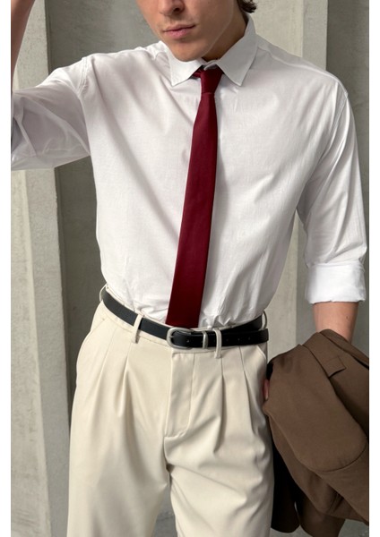 Erkek Oversize Pamuklu Poplin Gömlek modelleri