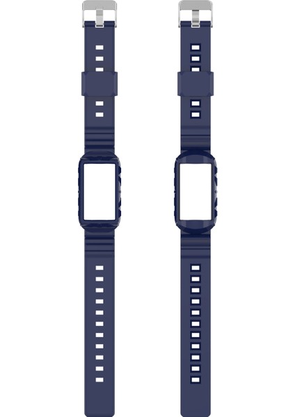 Fit Charge 4 Için Silikon Tek Vücut Zırhı Watch Band Fitbit Charge 4 Lacivert Için (Yurt Dışından) fırsatları
