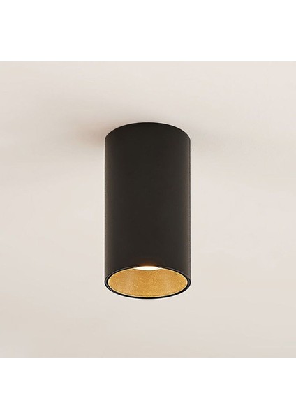 7 Watt GU10 Günışığı Ledli, 10 cm , Alüminyum Kasa Sıva Üstü Dekoratif Tavan Armatürü, LED Aplik