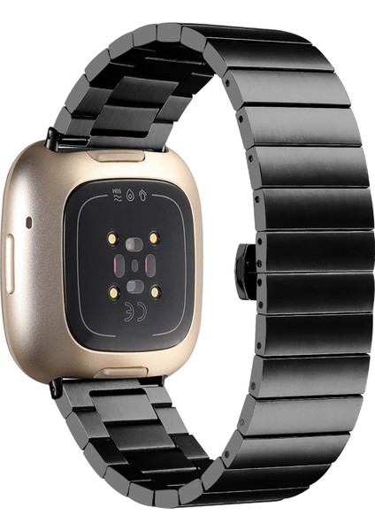 Fitbit Versa 4 / Sense 2 Siyah Için Metal Saat Kordonu (Yurt Dışından) fırsatları