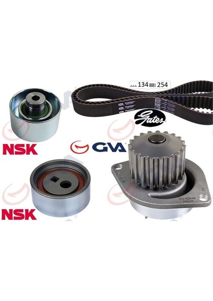 59WPK4310 Devirdaimli Eksantrik Gergi Seti (134×254) P106 Iı
