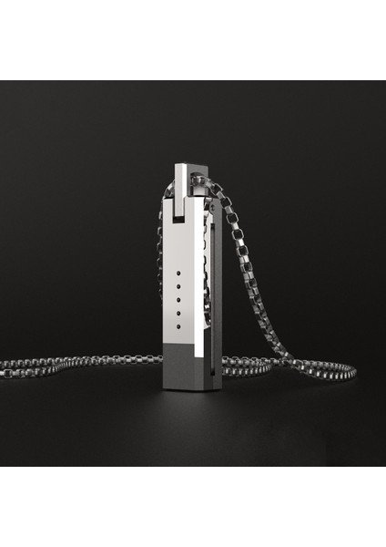 Fit Flex 2 Altın Için Metal Vidasız Manyetik Kolye Kolye (Yurt Dışından)