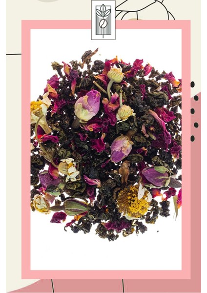 Premium Oolong Dreams Tea 50 gr – Gül ve Hibiskuslu Oolong Rüyası Çayı