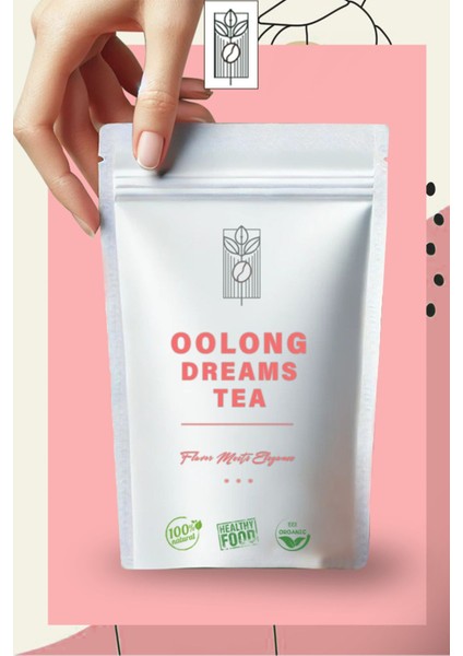 Premium Oolong Dreams Tea 50 gr – Gül ve Hibiskuslu Oolong Rüyası Çayı