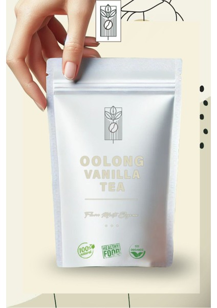 Premium Oolong Vanilla Tea 50 gr – Saf Vanilya Aromalı Oolong Çayı