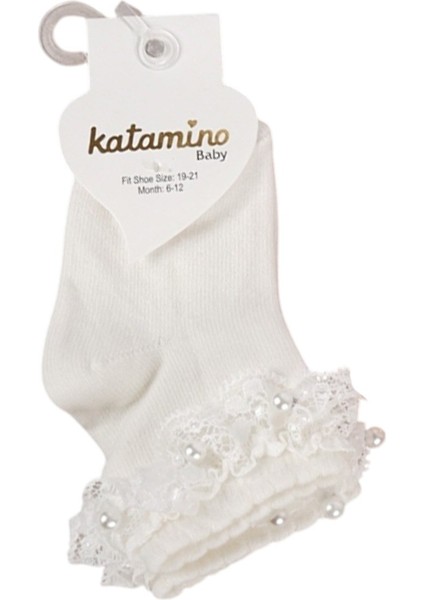 Teri Aks Bebek Çorabı 46206