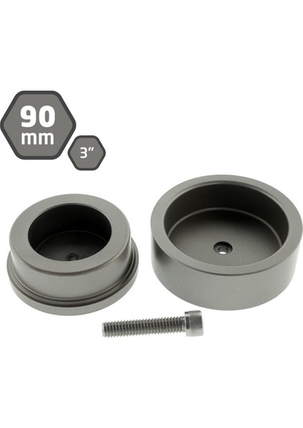 Pprc Plastik Boru Kaynak Makinası Pafta Lokma 90 mm (3")