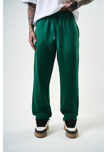 Erkek Sprey Baggy Eşofman Altı Nefti