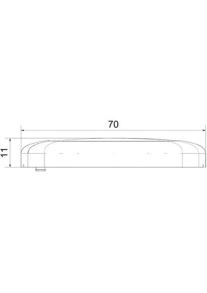 24V Tavan Lambası 34 Ledli 6500K Beyaz (135*70 Mm) (Butonsuz) fırsatları