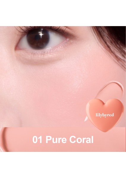 Luv Beam Cheek Balm / Krem Allık - 01 Pure Coral modelleri