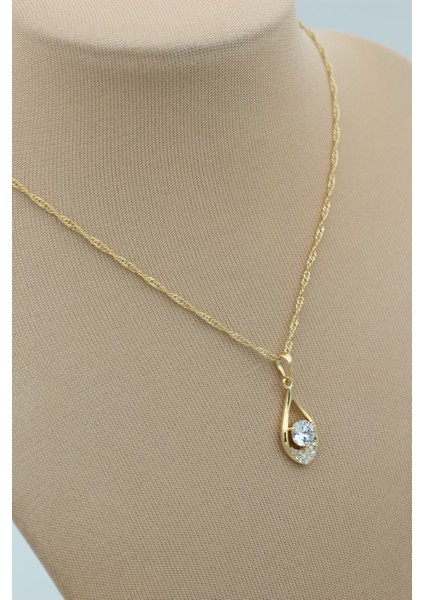Stil Incisi/xupıng Jewelry Ravza Zirkon Taşlı Kolye