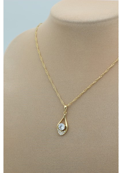 Stil Incisi/xupıng Jewelry Ravza Zirkon Taşlı Kolye