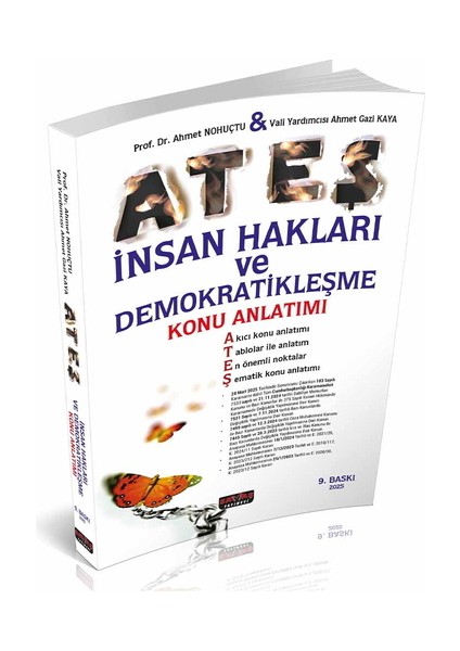 Ateş Insan Hakları ve Demokratikleşme Konu Anlatımı Savaş Yayınları Nisan 2025