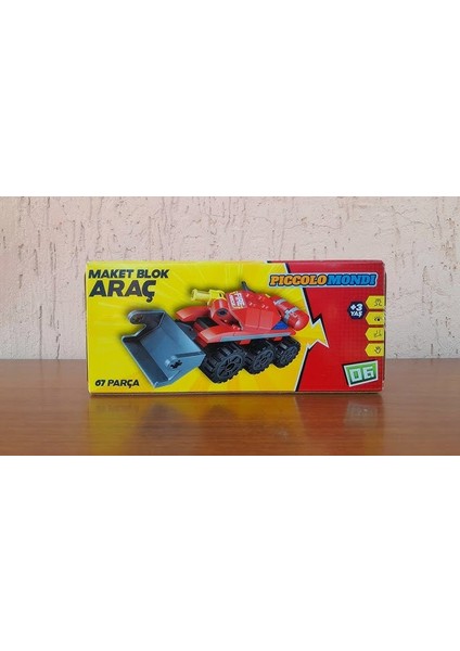 Maket Blok Araç 68 Parça
