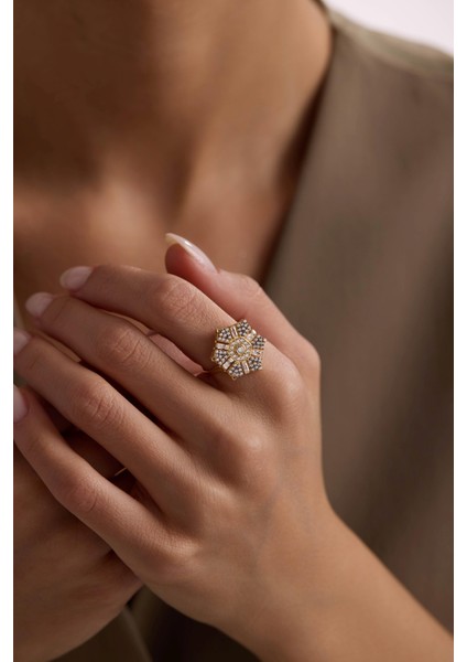 14 Ayar Şövalye Altın Yüzük