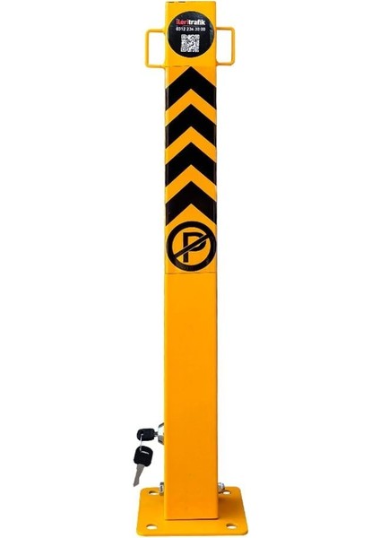 60 cm Kilitli Otopark Direği – Park Bariyeri