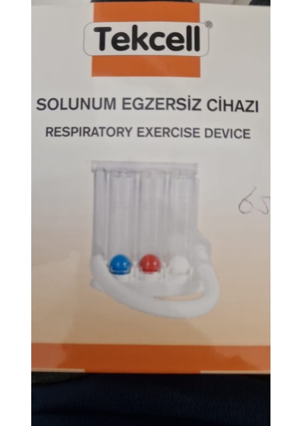 Triflo Solunum Egzersiz Cihazı