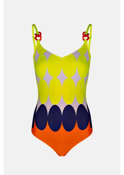 4300 Sarı Desenli Toparlayıcı Mayo fırsatları