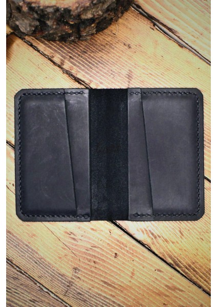 El Yapımı Hakiki Deri Kartlık Italyan Dikiş Premium Hakiki Deri Kompakt Kartlık modelleri