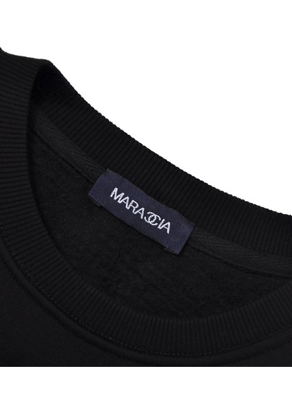 Siyah Unisex Kadın & Erkek Sweatshirt