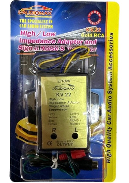 Kv-22 Amfi Uyumlu Deck Çevirici Amfi Tetikleyicili Konvertör Orijinal