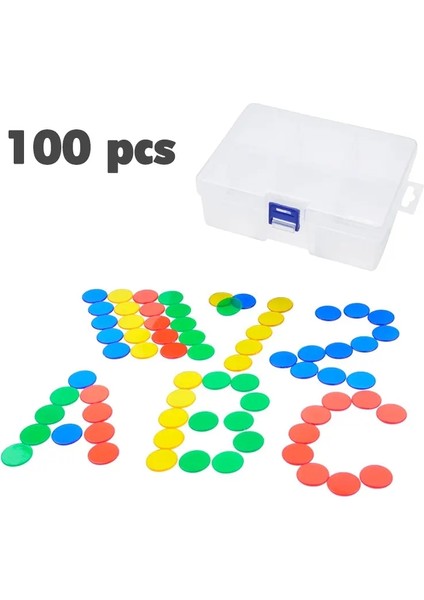Çocuklar Montessori Hafif Tablo Eğitim Oyuncakları Şeffaf Montessori Malzemeleri LED Işık Paneli Açık Uçlu Duyusal Öğrenme Oyuncakları Renk: H (Yurt Dışından)
