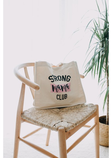 Strong Mama Club Kanvas Anne Çantası fiyatları