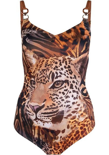 4300 Leopar Desenli Toparlayıcı Mayo fırsatları