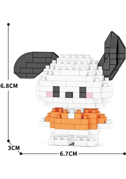 Stitch Linabell Stellalou Yapı Başları Karikatür Karakter Birleştirilmiş Model Yapı Bebek Oyuncakları Çocuk Hediyeleri Renk: 7213A Kutu Yok/boyut: S (Yurt Dışından)