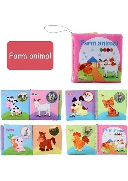 Erken Eğitim Bulma Aydınlanma Meşgul Kitap, Erken Gelişim, Konsantrasyon, El-Göz Koordinasyon Eğitim Oyuncakları Kidscolor: Çiftlik (Yurt Dışından)