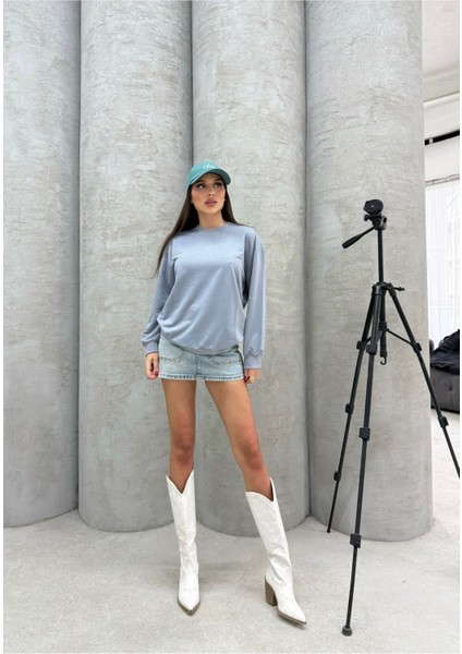 Düz Renk Kadın Sweatshirt indirimleri
