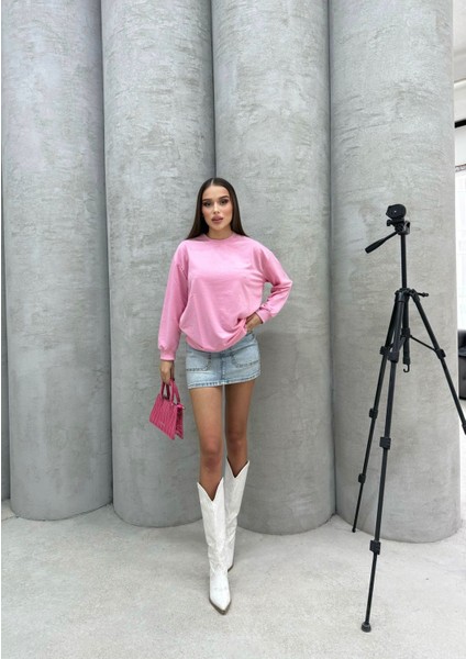 Düz Renk Kadın Sweatshirt indirimleri