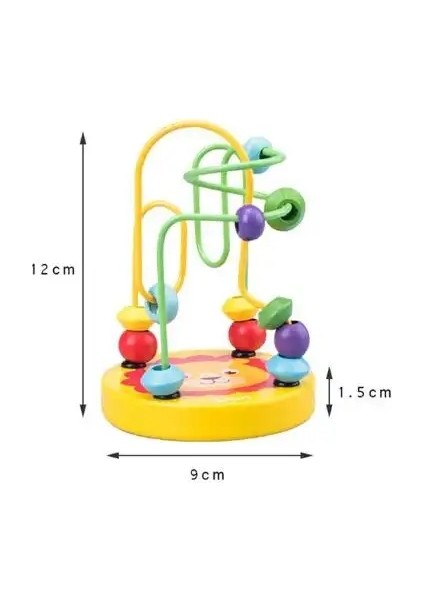 Çocuk Montessori Educational Çok Geometrik Şekli Renk Sıra Bulmaca Ahşap Tahta Bulmaca Oyuncakları Çocuklar Için Bebek Hediyeleri Renk: Mini 12X9X1.5CM (Yurt Dışından)