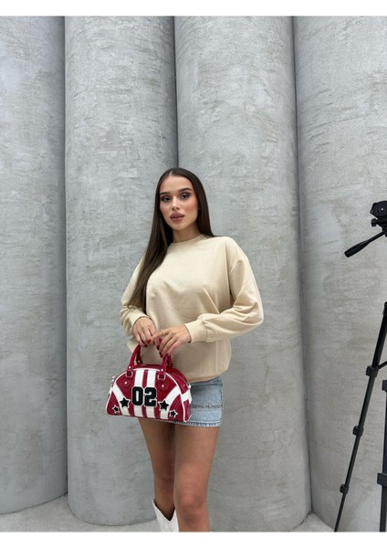Düz Renk Kadın Sweatshirt fiyatları