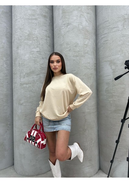 Düz Renk Kadın Sweatshirt fırsatları
