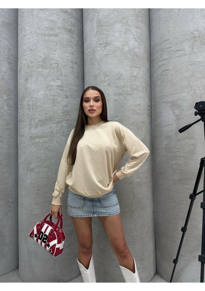 Düz Renk Kadın Sweatshirt indirimleri