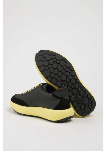 Alvin Model Ithal Taban Kombinasyonlu Deri Sneaker Ayakkabı