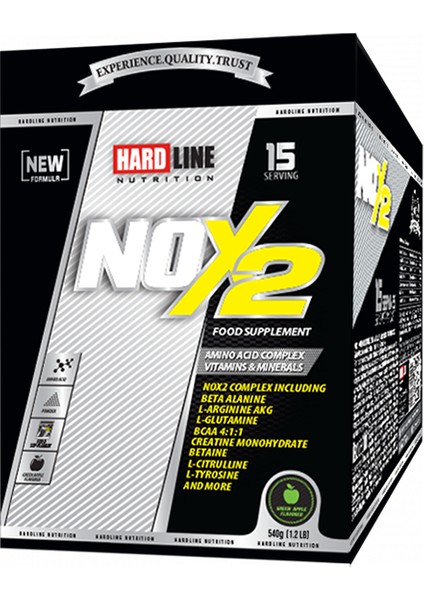 Nox2 Şase 15 Li Yeşil Elma Aromalı