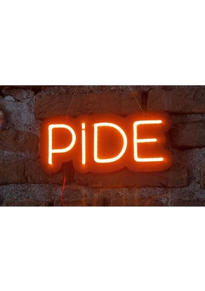 Pide Neon LED Duvar Aydınlatması