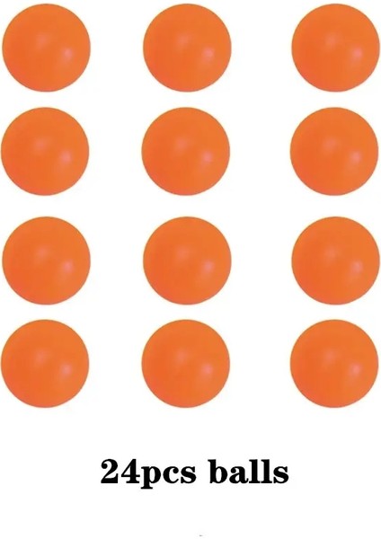 Mini Masaüstü Masa Oyunu Basketbol Çember Parmak Atış Makinesi Parti Masa Etkileşimli Spor 2 Oyuncular Kidscolor Için Top Oyuncakları: Sadece 24PCS Topları (Yurt Dışından)