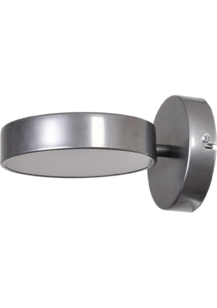 Modern gri metal duvar aydınlatma, şık ve fonksiyonel GU10 led aplike seçeneği