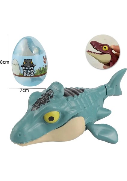 Çocuklar Juric Parmak Isırıyor Dinozor Yumurta Oyuncakları Erkekler Için Tyrannosaurus Pterosaur Zor Interaktif Hayvan Dino Model Oyuncak Hediye Renk: D07 (Yurt Dışından)