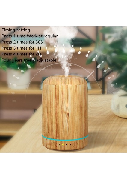 STB-105 Ahşap USB Hava Temizleme Cihazı Koyu Ahşap Tahıl (Yurt Dışından) fiyatları